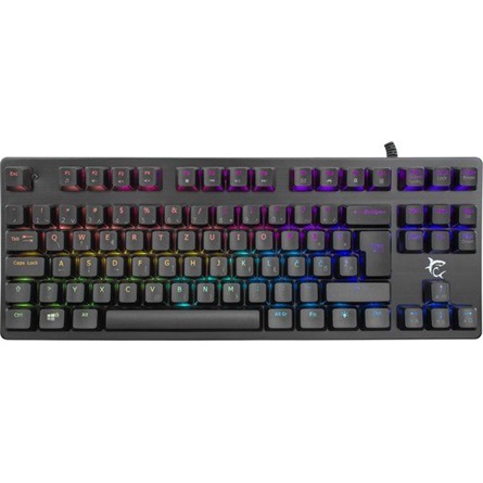 White Shark Spartan-X USB magyar gaming Otemu Red billentyűzet fekete