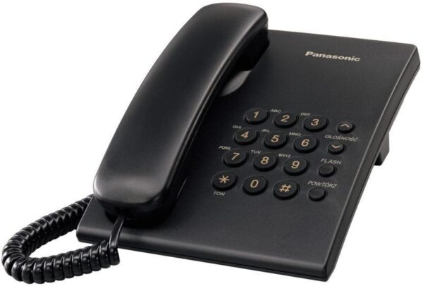 Panasonic KX-TS-500 vezetékes telefon fekete