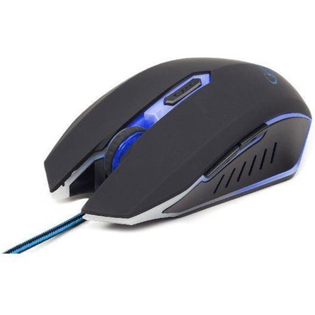 Gembird USB optikai gamer egér fekete-kék MUSG-001-B