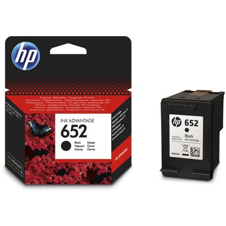 HP Patron No 652 fekete tintapatron Ink Advantage F6V25AE