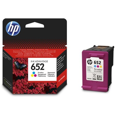 HP No 652 Ink Advantage tintapatron 3-color
