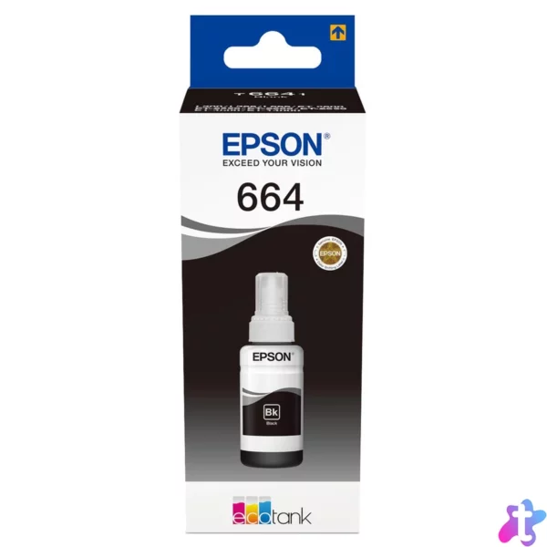 Epson T6641 patron fekete