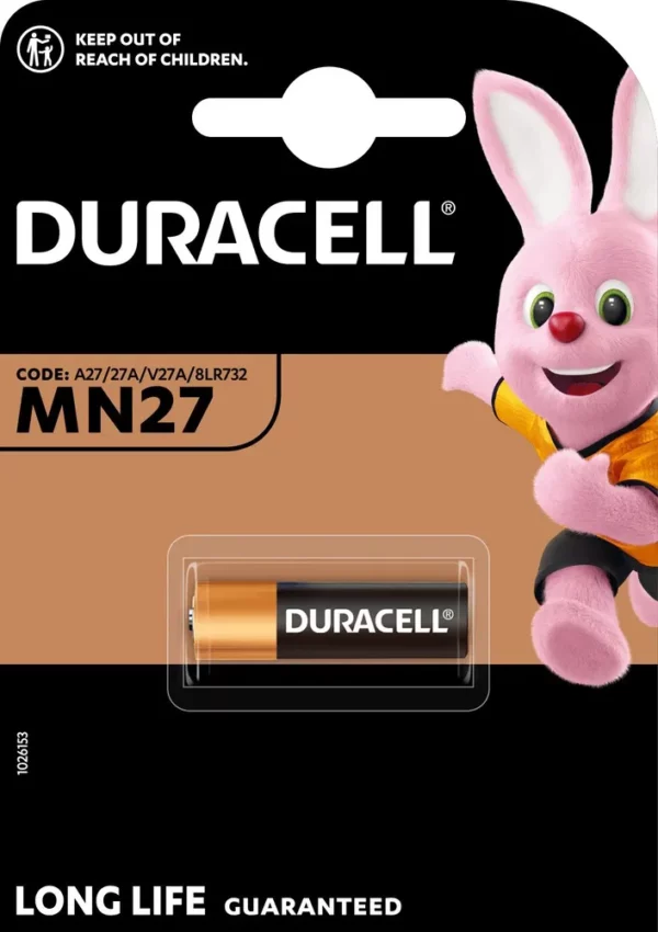 DURACELL MN27 12V távirányító elem